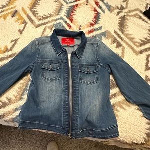Guess zip up Jean jacket